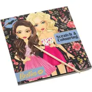 Carte razuibila Besties Scratch 20 x 20 cm Grafix GR140010 BBJGR140010_Initiala