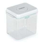 Feedo - Recipient depozitare lapte praf, 1700 ml, Capac etans, Din plastic, Fara BPA, Turcoaz BYN909910