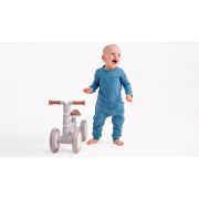 Lionelo - Bicicleta fara pedale Villy, Cu 4 roti, Din spuma EVA si TPR, Stabila, Manere moi, antiderapante, 12- 36 luni, Sustine pana la 30 kg, Certificata EN 71-1:2014, EN 71-2:2011, EN 71-3:2019, Roz BYNLOE-VILLY_ PINK_ROSE