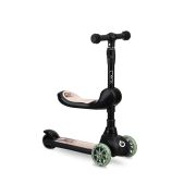 Trotineta transformabila 2in1 MoMi Kiuru - Black KRTHUBA00035