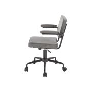 Scaun birou copii hm fidel gri velvet drm10181