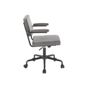 Scaun birou copii hm fidel gri velvet drm10181