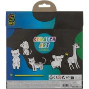 Set 5 autocolante razuibile 15 cm Grafix GR220017 BBJGR220017_Animale