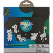 Set 5 autocolante razuibile 15 cm Grafix GR220017 BBJGR220017_Animale