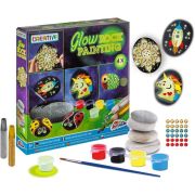 Set pictura pe pietre cu vopsea fosforescenta  Glow in the dark Grafix GR200054 BBJGR200054_Initiala