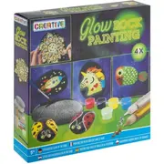 Set pictura pe pietre cu vopsea fosforescenta  Glow in the dark Grafix GR200054 BBJGR200054_Initiala