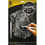 Set razuibil Gravura predesenata A4 Grafix GR220001 BBJGR220001_Leu