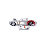 JADA MASINUTA METALICA BUGS BUNNY 1957 CHEVROLET CORVETTE 1:24 VIV253255041