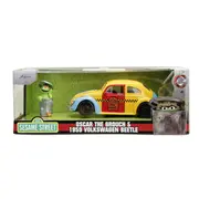JADA MASINUTA METALICA SESAME STREET 1959 VW BEETLE  1:24 VIV253255059
