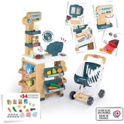 Magazin pentru copii smoby market cu 34 accesorii hubs7600350238