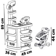 Magazin pentru copii smoby market cu 34 accesorii hubs7600350238