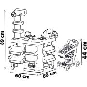 Magazin pentru copii smoby super market cu 42 accesorii hubs7600350239