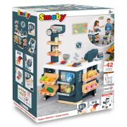 Magazin pentru copii smoby super market cu 42 accesorii hubs7600350239