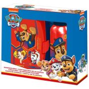 Set cutie sandwich si recipient lichide aluminiu  500ml Paw Patrol SunCity EWA19916PW BBJEWA19916PW_Rosu