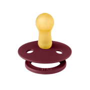 Bibs - suzeta colour latex, tetina rotunda, 6 luni +-elderberry bbb200281c