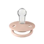 Bibs - suzeta de lux silicon, tetina rotunda, marime universala (0-3 ani)-blush bbb1010244c