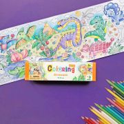 Poster de colorat - dinozauri