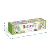 Poster de colorat - la zoo