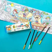 Poster de colorat - pirati