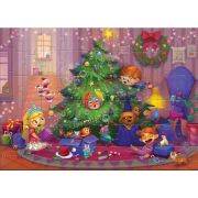 Puzzle - pregatiri de craciun (60 piese)