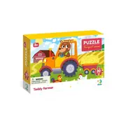 Puzzle - ursuletul la ferma (30 piese)