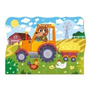 Puzzle - ursuletul la ferma (30 piese)