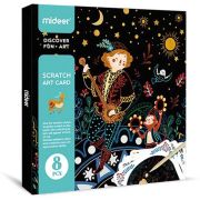 Set Scratch art Happy Time Boy Mideer MD4094 BBJMD4094_Initiala