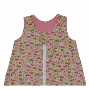 Sac de dormit copii, Dansul Fluturasilor, din bumbac, 70 cm, 0.5 tog - Vara KDEV7005DF