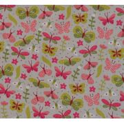 Sac de dormit copii, Dansul Fluturasilor, din bumbac, 70 cm, 0.5 tog - Vara KDEV7005DF