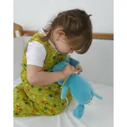 Sac de dormit copii, Cosmos Map, din bumbac, 85 cm, 2.5 tog - Iarna KDET8525CMAP