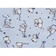 Sac de dormit copii, Loving Bear Blue, din bumbac, 70 cm, 0.8 tog - Primavara KDEPR7008LBB