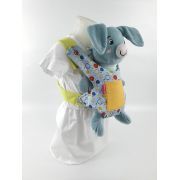 Marsupiu jucarie Citrus, din bumbac KDEMJ30CS