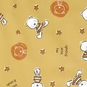 Sac de dormit copii, My Bear, din bumbac, 85 cm, 1 tog - Toamna KDET851MYBR