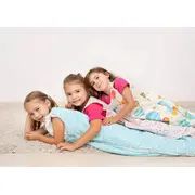 Sac de dormit copii, Ursi Polari, din bumbac, 85 cm, 0.5 tog - Vara KDEV8505URSP