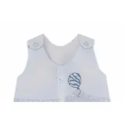 Sac de dormit copii, Hai la joaca albastru, din bumbac, 70 cm, 1 tog - Toamna KDET701HLJAB