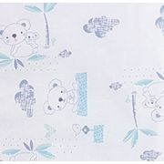 Sac de dormit copii, Somnorosul koala albastru, din bumbac, 85 cm, 1 tog - Toamna KDET851KAB