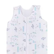 Sac de dormit copii, Somnorosul koala albastru, din bumbac, 95 cm, 1 tog - Toamna KDET951KAB