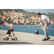 Bicicleta/tricicleta fara pedale din lemn, 2 in 1, Functie de bicicleta echilibru, Scaun reglabil, Roti ajustabile, Manere antiderapante, Varsta 1-3 ani, Free2Move, Mint BYN39623