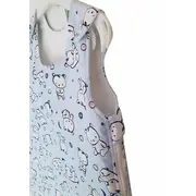 Sac de dormit copii, Baby Bear albastru, din bumbac, 70 cm, 0.5 tog - Vara KDEV7005BBA