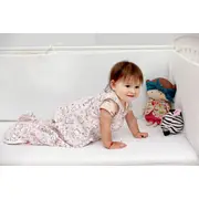 Sac de dormit copii, Baby Bear roz, din bumbac, 60 cm, 0.5 tog - Vara KDEV6005BBR