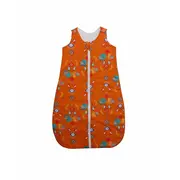 Sac de dormit copii, Jocul Elefantilor, din bumbac, 60 cm, 0.5 tog - Vara KDEV6005JEP