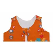 Sac de dormit copii, Jocul Elefantilor, din bumbac, 60 cm, 0.5 tog - Vara KDEV6005JEP