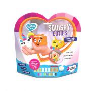 Set Air Clay pentru modelaj Lovin - 18 culori -  Squishy Cutes KRTOK70131