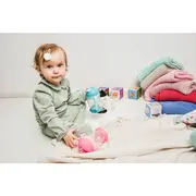 Bocioland - Cana de apa cu pai si manere, 300 ml, 6 luni+, Black BYNBOC0542