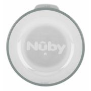 Nuby - Cana cu manere, 360°, Din materialul ecologic tritan, Rezistenta, 240 ml, 6 luni+, Gri BYNNV0414019GREY