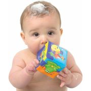 Set 6 cuburi noi pentru baie, Cu animalute marine, Dimesiune 7.5 cm fiecare cub, Soft blockes for bath, Playgro BYN7823