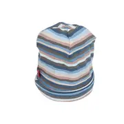 Caciula Blue Stripes, in strat dublu, cu bordura, 46-48 cm KDECDB1836BLSTR