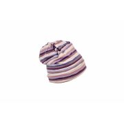 Caciula Violet Stripes, cu bordura, in strat dublu, 41-45 cm KDECDB618VSTR