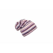 Caciula Violet Stripes, cu bordura, in strat dublu, 46-48 cm KDECDB1836VSTR