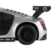 MASINA CU TELECOMANDA AUDI R8 ARGINTIU CU SCARA 1 LA 24 VIVRas46800_Argintiu